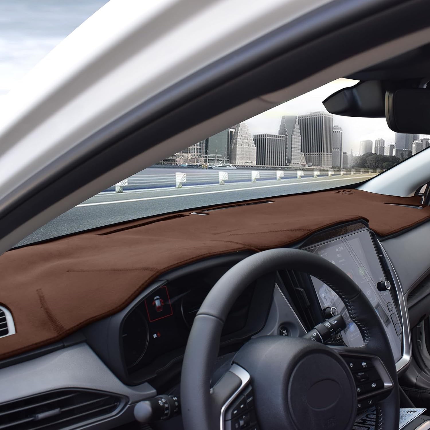 KUNGKIC for 2023 2024 2025 Subaru Crosstrek Base/Premium/Sport/Limited/Wilderness Dash Board Protecter Cover Dashboard Mat Pad Flannel Carpet Interior Accessories