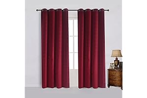 Divine Burgundy Velvet Curtains: A Symphony of Elegance and Comfort