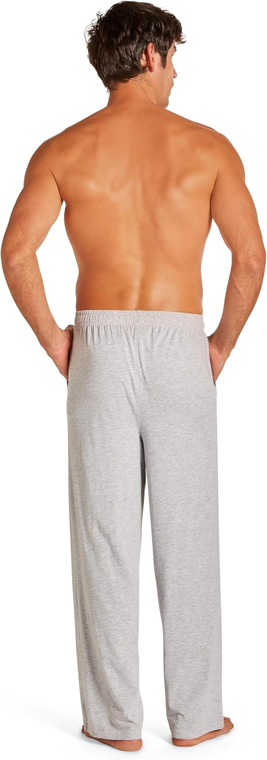 TAHARI Men's Ultimate Comfort Sleep Pant – Soft Cotton Blend, Relaxed Fit, Lightweight Lounge Pants - Image 4