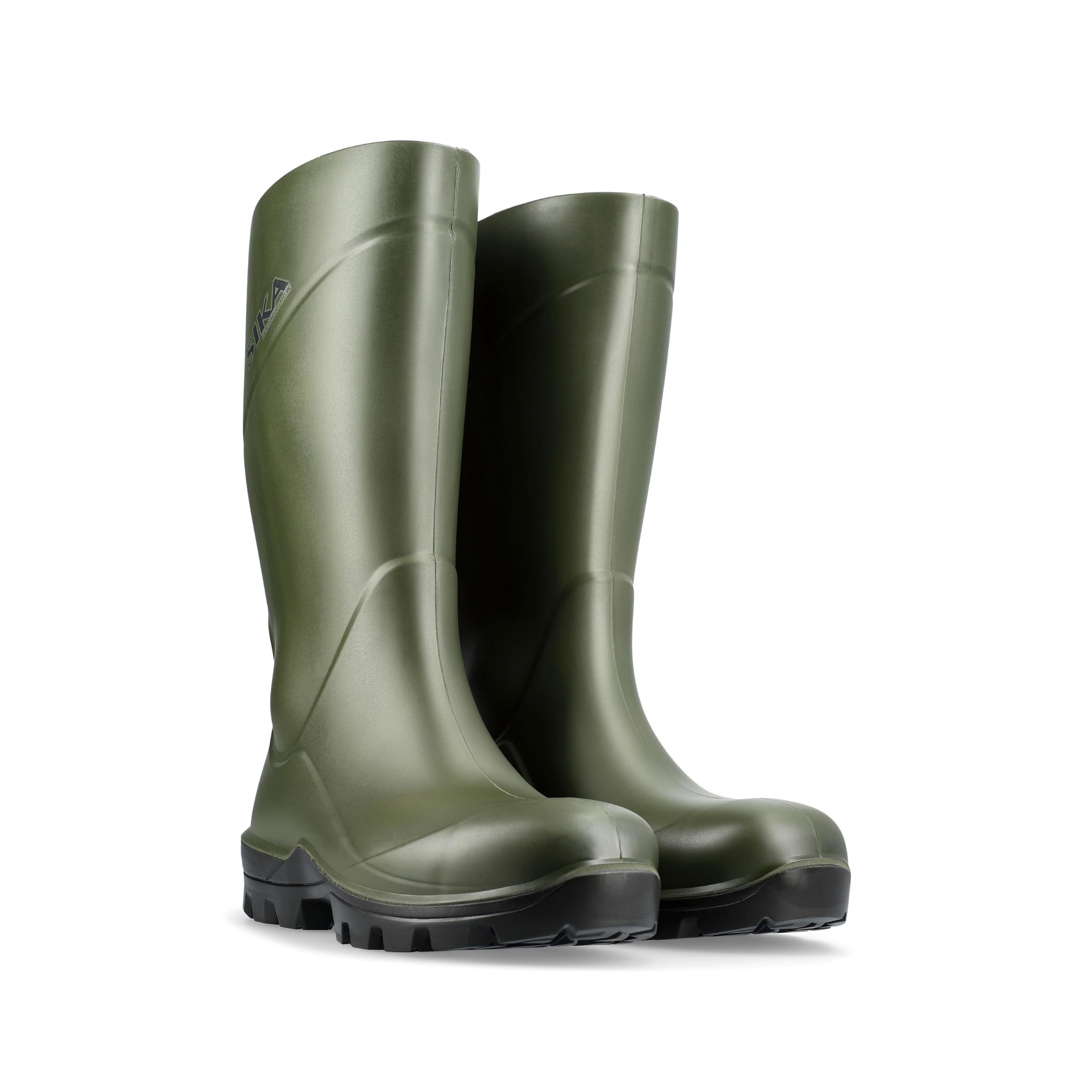 SIKA Unisex PU-Arbeitsstiefel, leichte und bequeme Schuhe, rutschfeste,selbstreinigende Laufsohle,Wärmeisolierung für Kälte&Hitze, stoßdämpfende Innensohle für Landwirtschaft, Fischerei&Medizinbranche