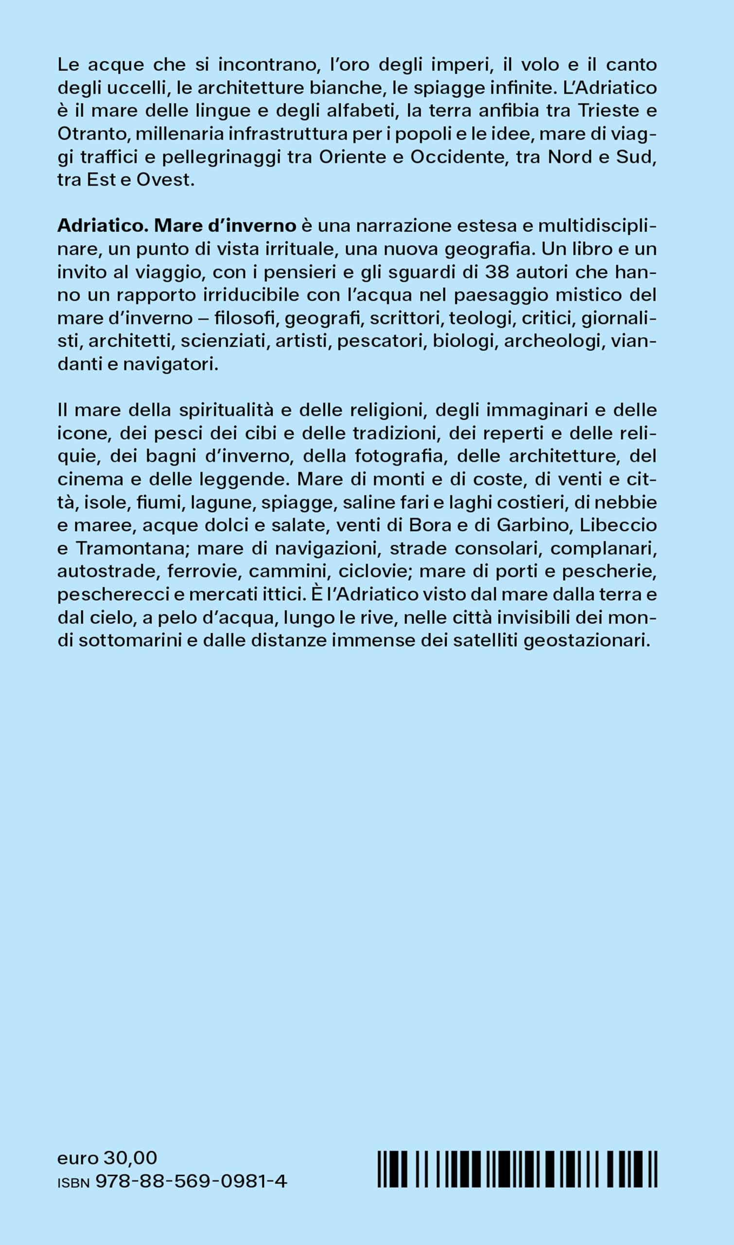 Adriatico. Mare d'inverno. Ediz. illustrata