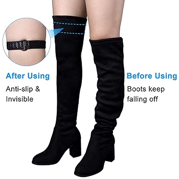 Amazon.com: Wisdompro Boot Straps, 1 Pair Knee Boot Straps
