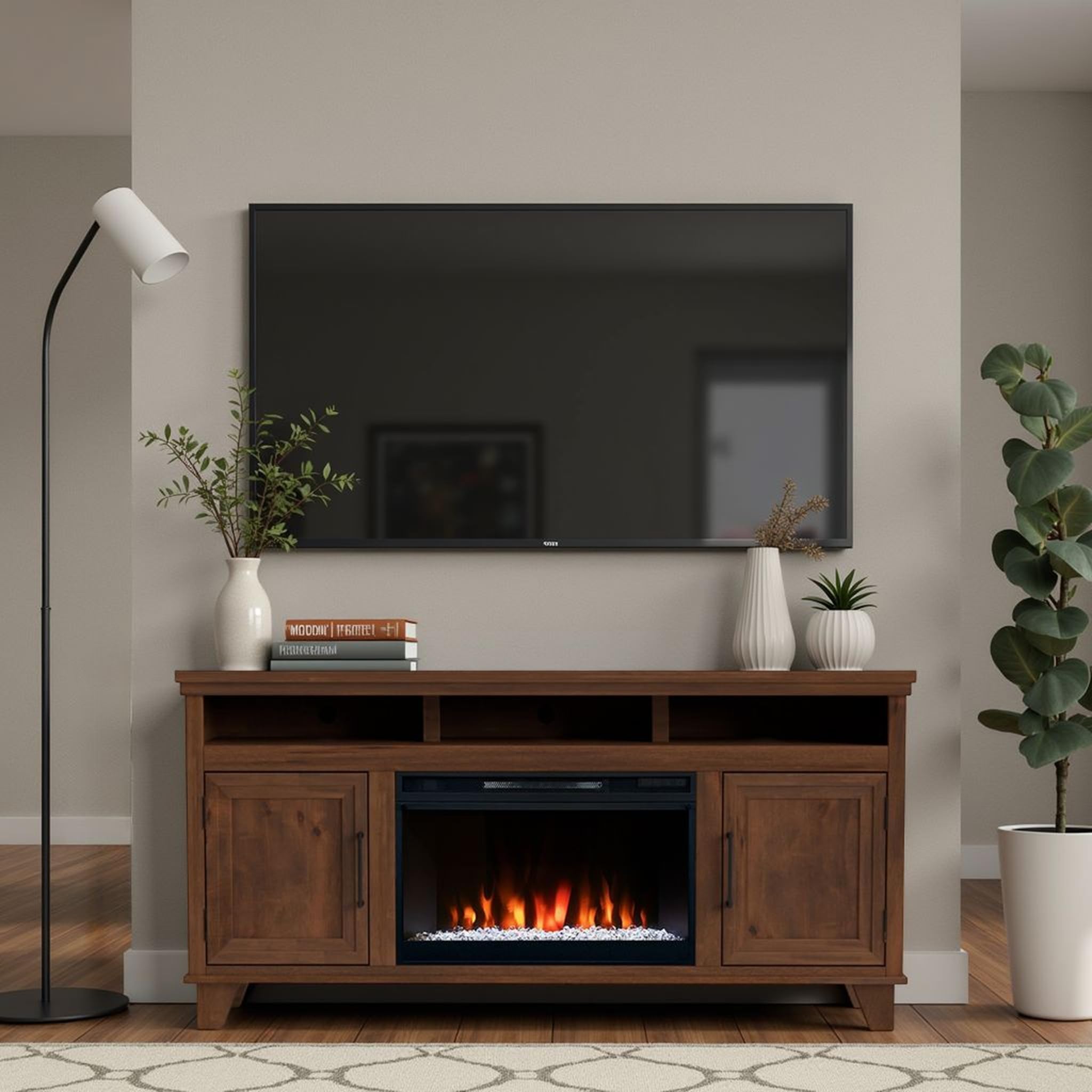 Amazon.com: Realcozy Sonoma Transitional 64 inch Electric