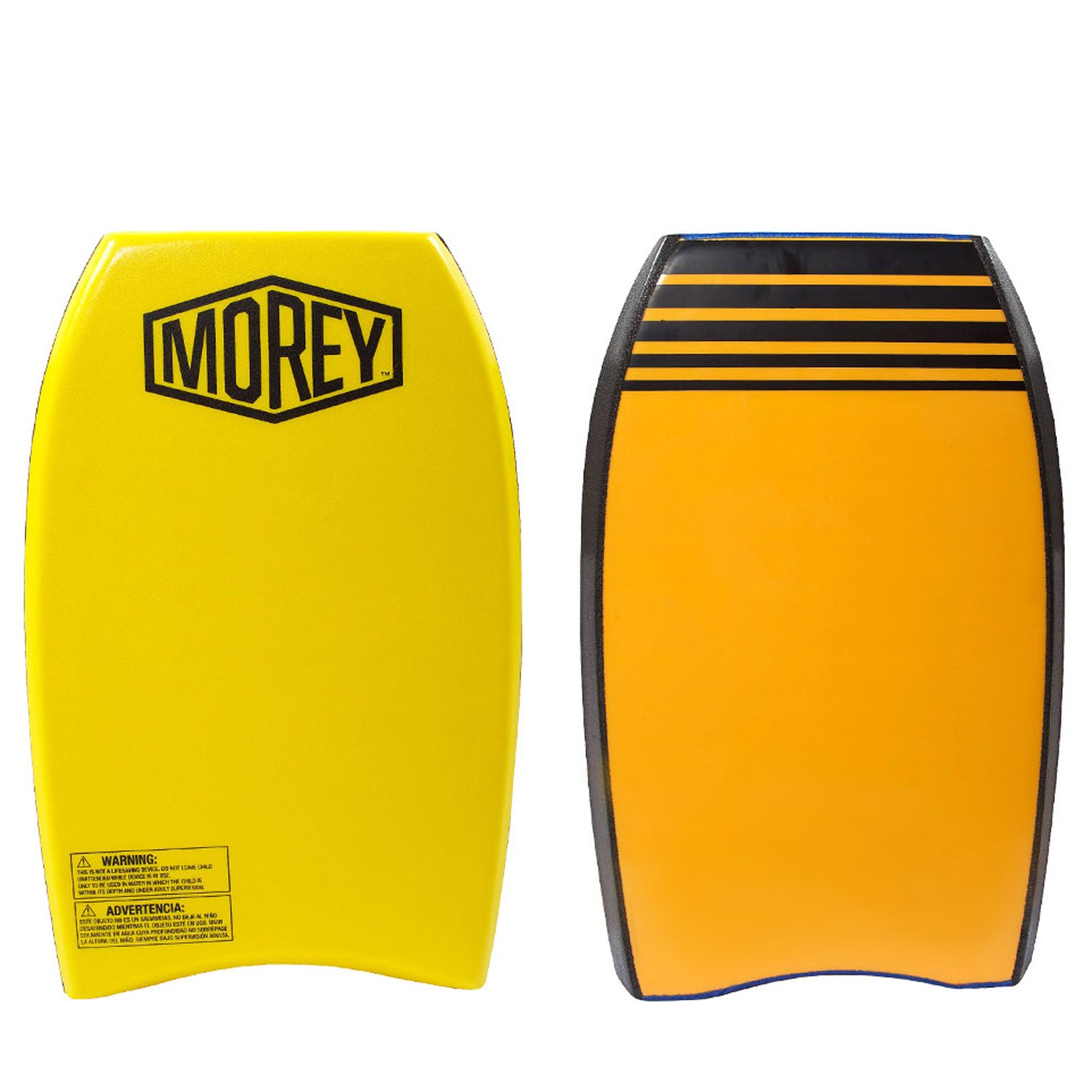 MoreyBodyboards Mini Boogieboard 21" Length - for bodysurfing, Bodyboarding, kickboarding, and More