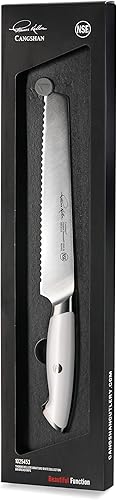 Miniatura 8 de Cangshan Thomas Keller Signature Collection - Cuchillo de pan (8.0in), color blanco