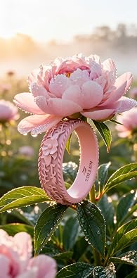 Silicone Wedding Rings for Women 1/4/7 Packs -Stackable Silicone Rubber Wedding Bands - Innovative Flower & Vine Collection