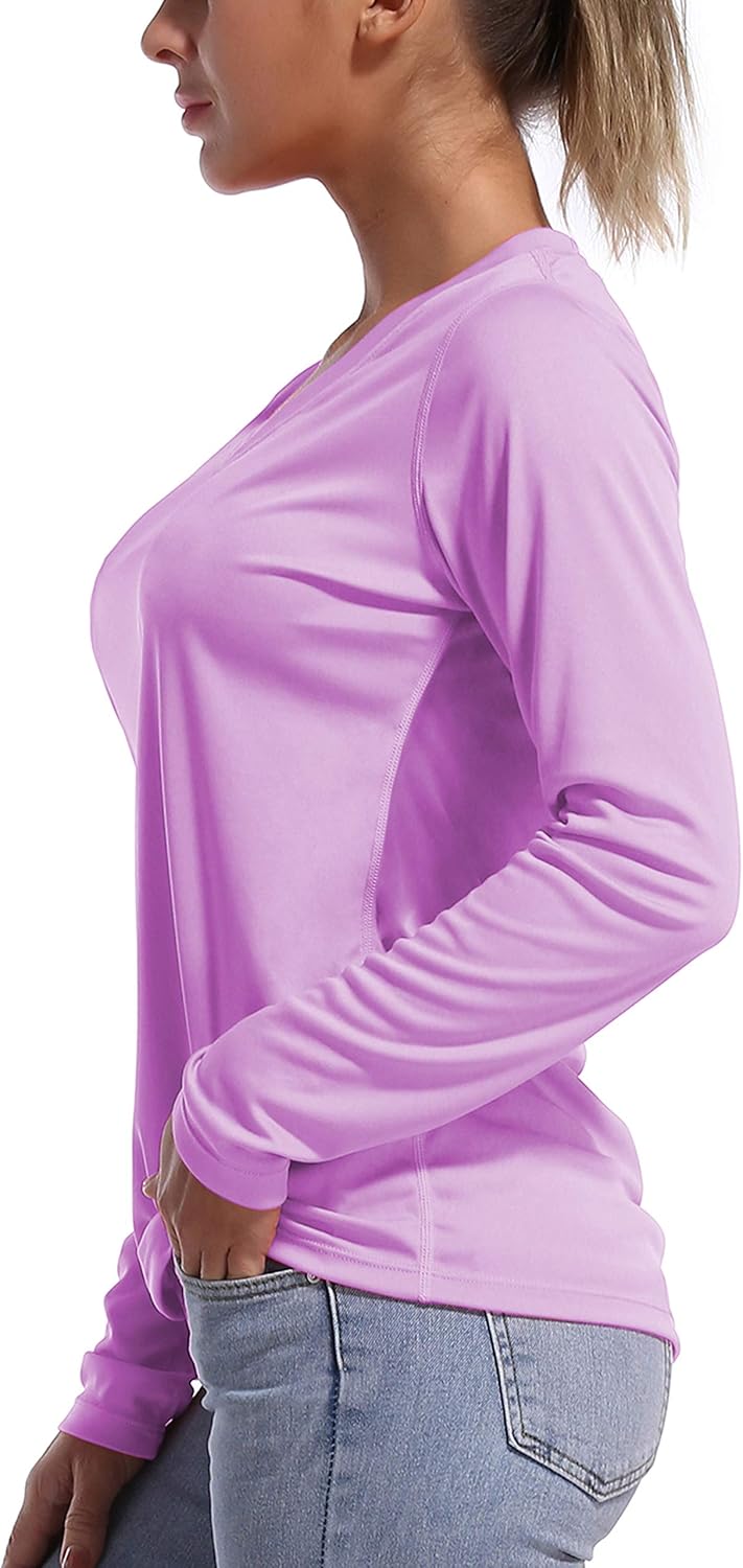 BUBBLELIME Long Sleeve Women's UPF 50+ Sun Protection Workout T-Shirt Athletic Tops Quick Dry Outdoor Sports - Image 3