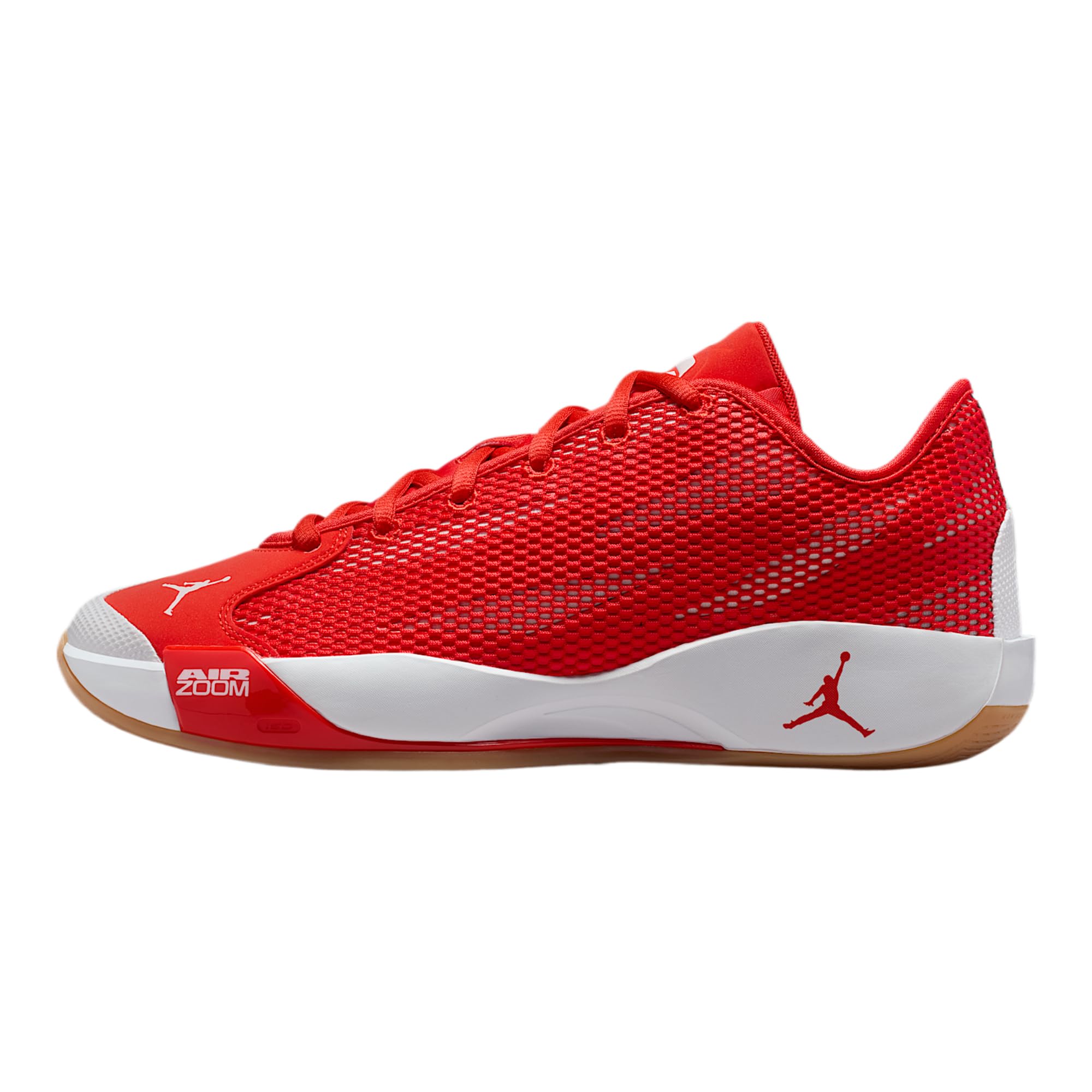 Luka 77 Basketball Shoes (Chile Red/Gum Light Brown/White)