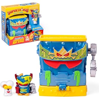 Superthings Kazoom Power - Hidden Base Mr. King Cave from the TV series Kazoom Power contains 1 hidden base 1 Mr. King Exclusive 1 exclusive Ron Ron