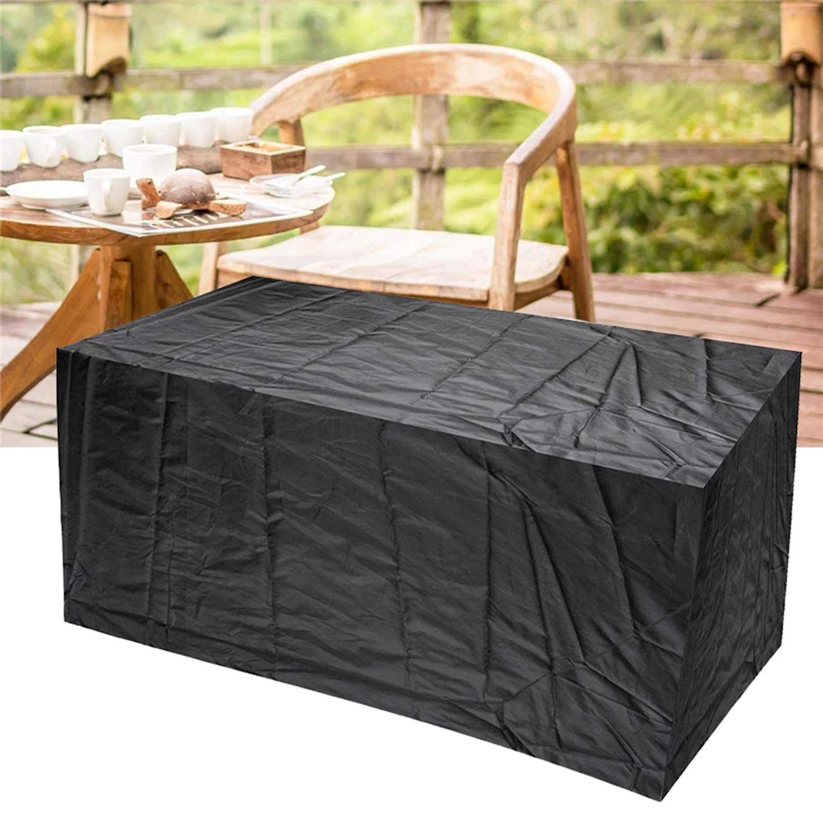 BOLTLINK: Fundas Para Sillas De Patio Impermeables (Pack 2) Resistentes Y Grises