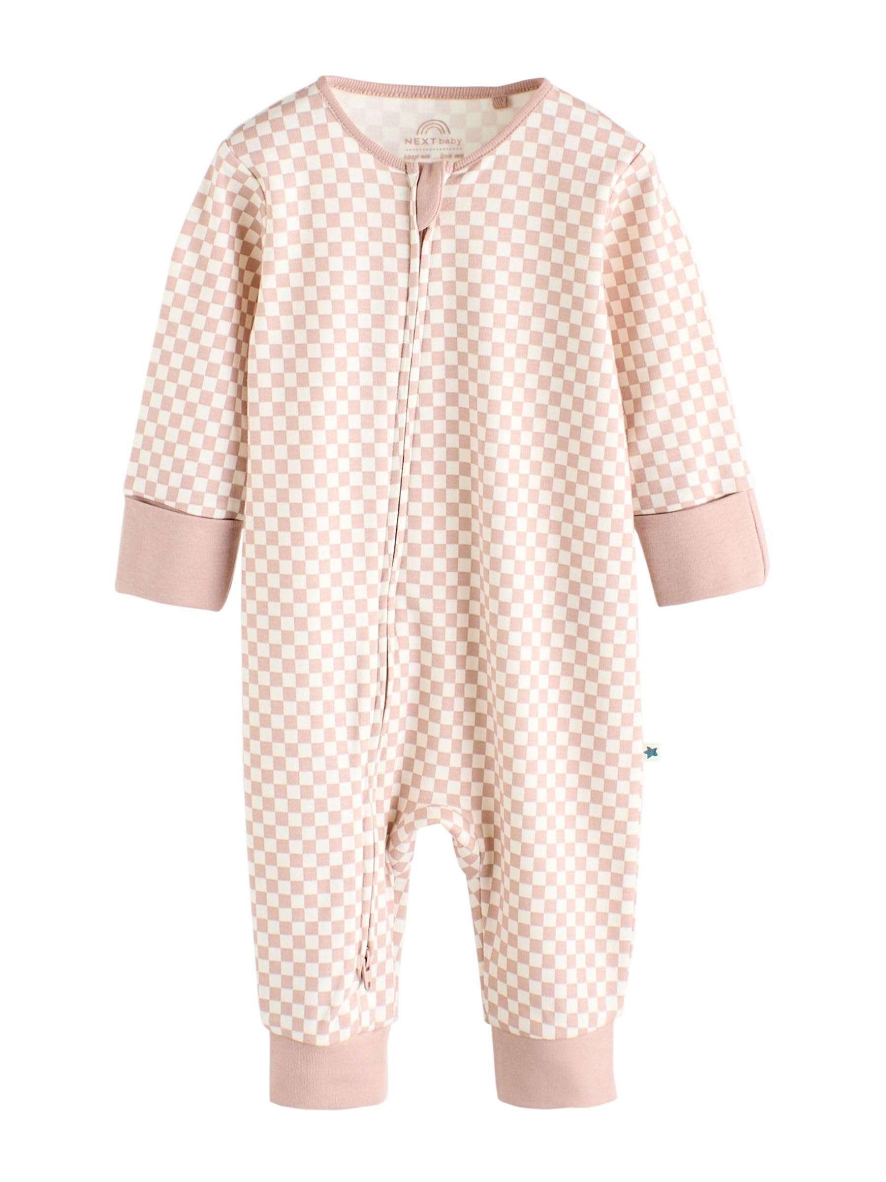 NEXT Bambini Confezione da 4 Tutine Senza Piedini per Neonati con Zip bidirezionale