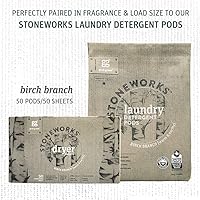 Vista 12 de Hojas de secadora Grab Green Stoneworks libres de crueldad Suaviza las telas, refresca la ropa y reduce la adherencia estática y las arrugas A