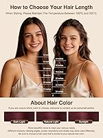 Vista 6 de YILITE - Extensiones de cabello humano con cinta adhesiva roja, 20 pulgadas, 50g, 20 piezas, #99J burdeos, cinta adhesiva para extensiones