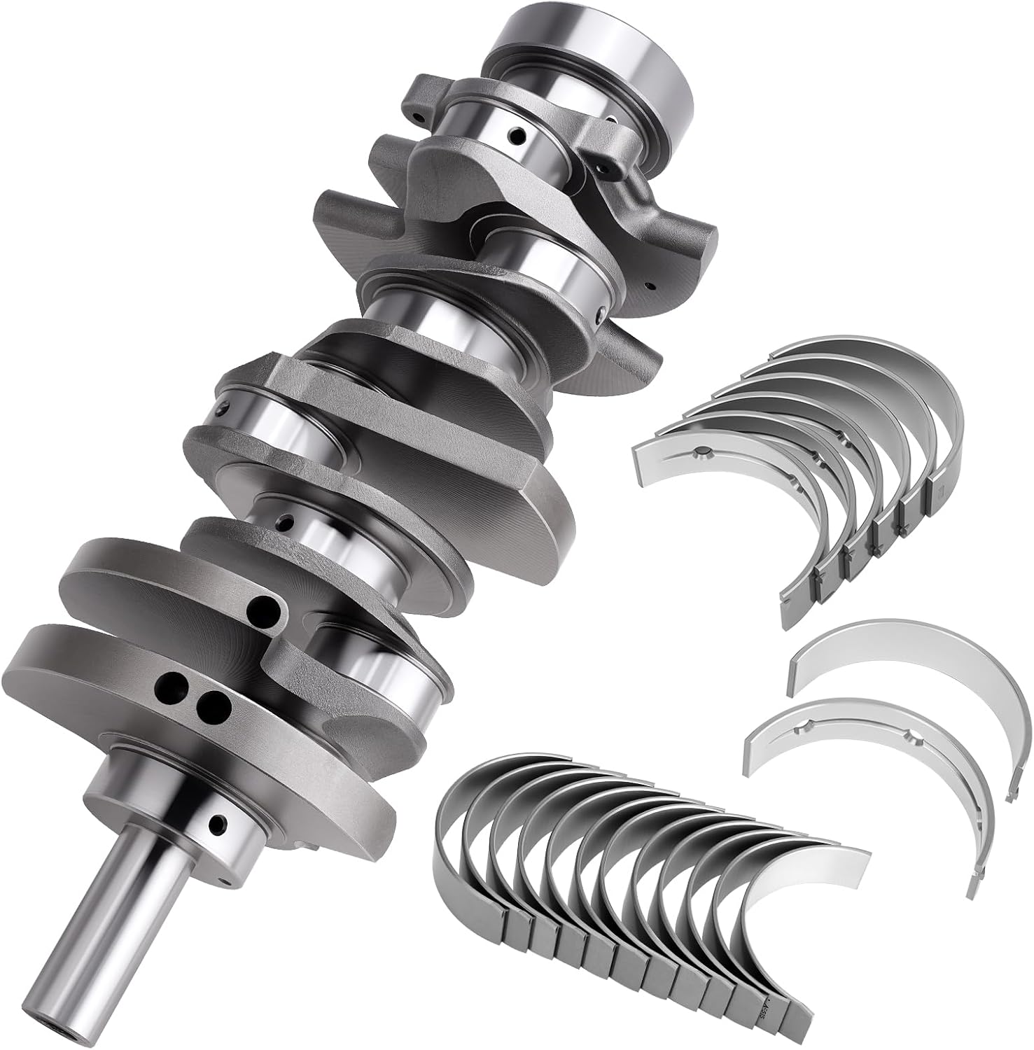3.6L Engine Crankshaft and Bearing Kit Compatible with Chrysler Dodge Jeep Ram 2011-2024 3.6 V6 Replace# 5184251AH, 5184251AI, 04893934AB, 5184251AF, 5184251AG, 05184251AI