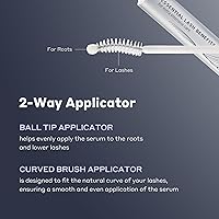 Vista 6 de Essential Lash Benefits-Sérum para el crecimiento de pestañas, fórmula avanzada para mejorar las pestañas más largas, más completas y gruesas, 0.24
