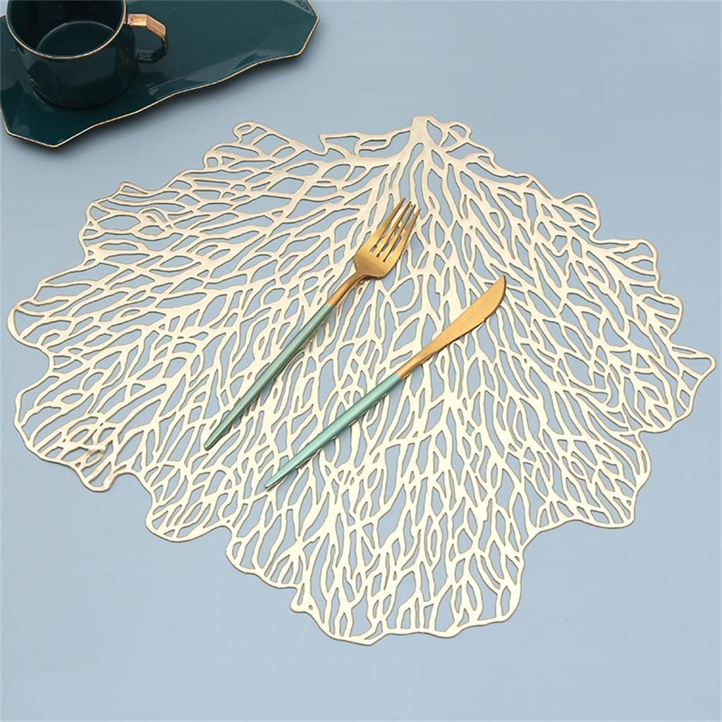 Décoration de Table, Sets de Table, Dessous de Verre isolants pour la Cuisine et la Salle à Manger, sous-Verres, soucoupes à café, lavables, pour la Maison et l'hôtel.