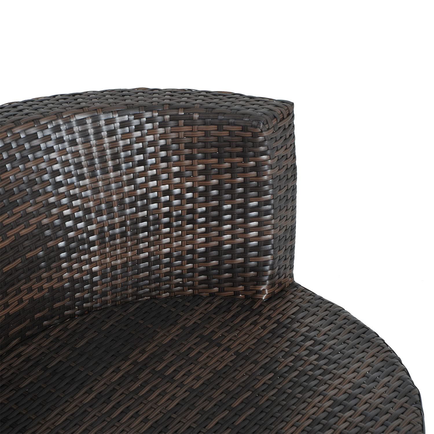 Outsunny Conservatory Patio Outdoor Garden Rattan Furniture Vase Chair