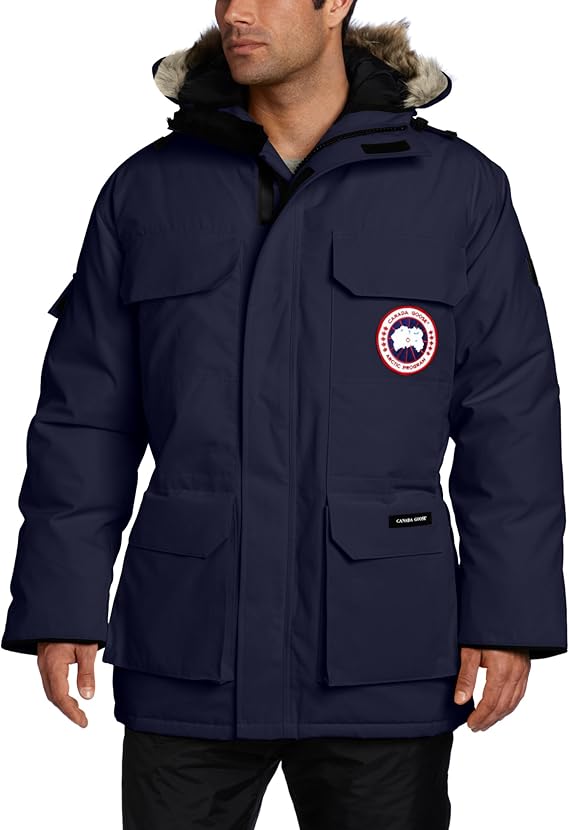 canada goose jacket mens fur hood