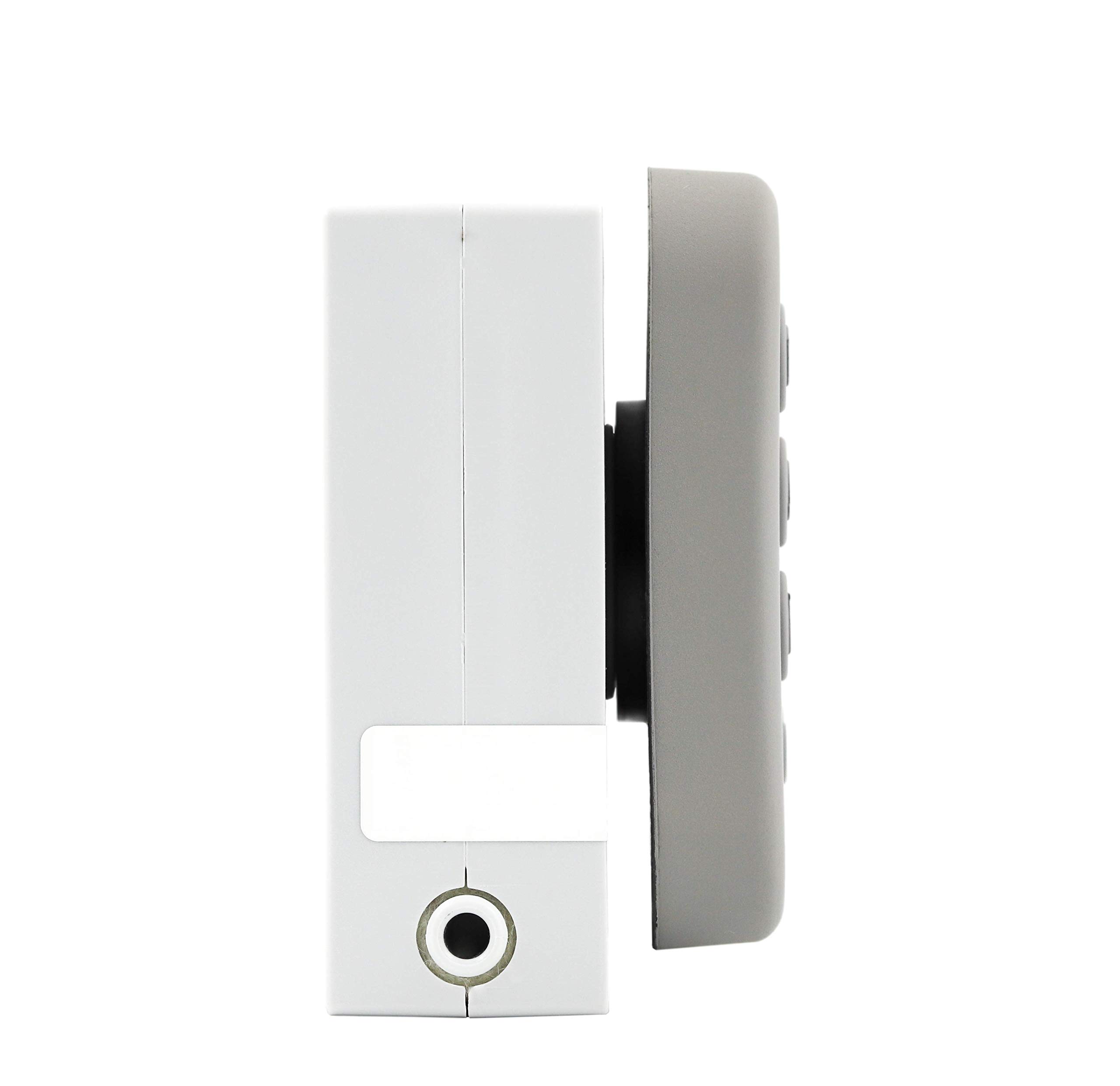 BURG Zahlenschloss Keypad Outdoor IP54 - elektronisches Codeschloss mit PIN-Code (Batteriebetrieb, wetterfestes Outdoor-Schloss für Außenbereich)