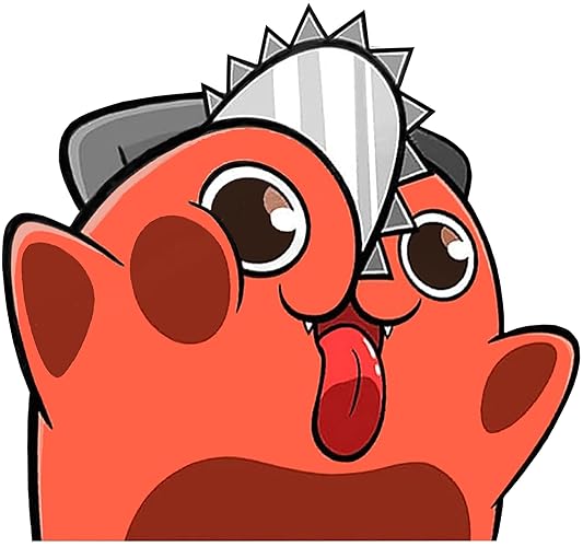 Chainsaw Man Funny Hitting Glass Vinyl Decal Sticker 4.5 X 4.2 Inch for Cars, Trucks, Motorcycles, Boats, Laptops, Tablets & Skateboard SS&Ds - 1280