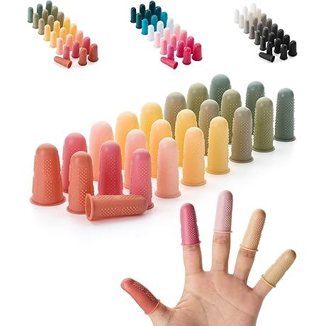 Mr. Pen - Silicone Finger Grippers for Heat Glue Guns (24pcs)