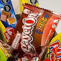 Vista 7 de Caja de Regalo de Aperitivos de Venezuela, Aperitivos de Venezuela, Chucherías Venezolanas, Caja de Dulces, Cotillón, Regalo Venezolano