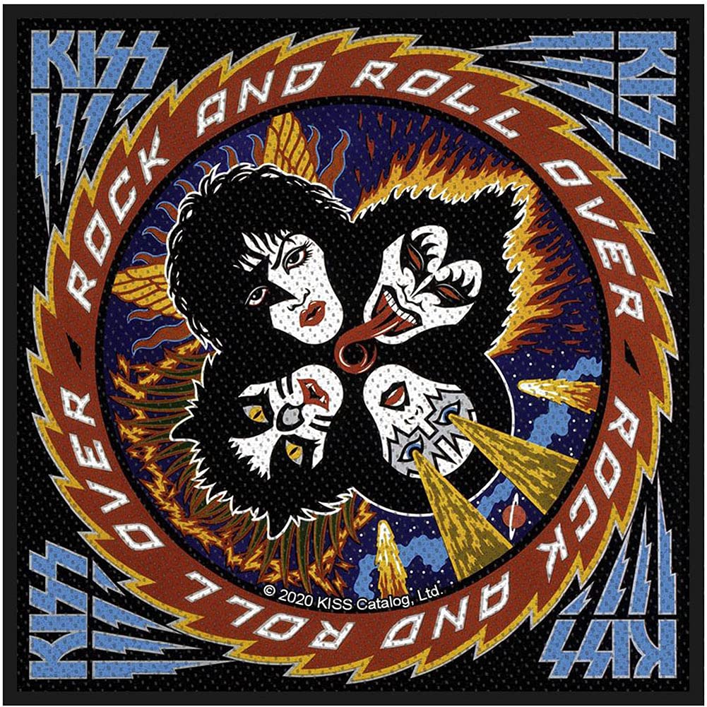Kiss - Rock N Roll Over Patch 10cm x 10cm
