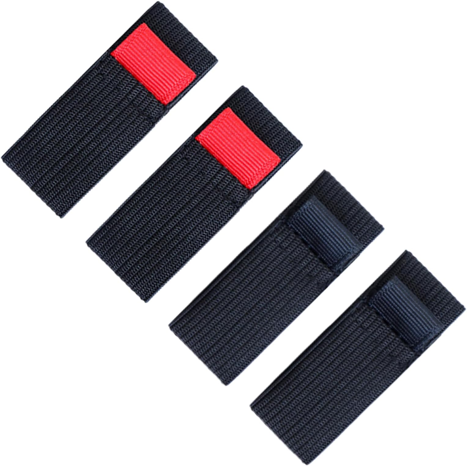 Fishing Spool Belt Reel Protection - 4x Fishing Bag Protector,Wear-resistant Reel Protection Belt Band, Tackle Ties, Outdoor Equipment for Anglers