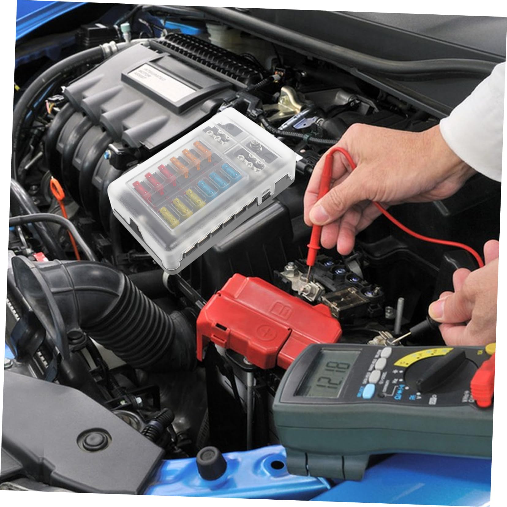 32v Car Fuse Block Holder Fach Sicherungsbox Für Auto Und Yacht Robuste Sicherungshalterung Für Fahrzeugstromkreise