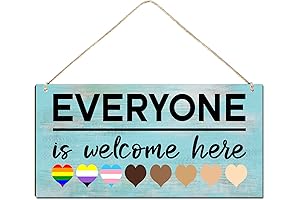 Welcome Sign for Front Door Outside Funny Porch Sign Outdoor Black Lives...
