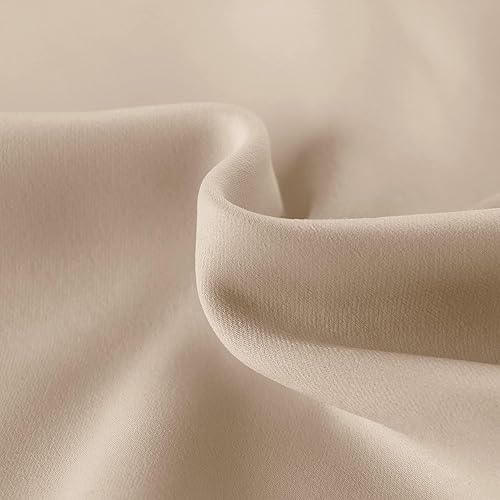 Miniatura 176 de DWCN Cortinas para puerta francesa: cortina térmica con bolsillo para barra para puertas con ventana de cristal, puertas de cocina y patio