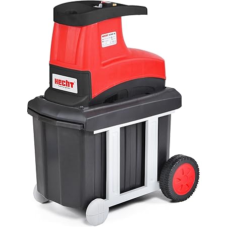 HECHT ElektroHäcksler 6280 XL LeiseWalzenhäcksler (2800 Watt, max. 45