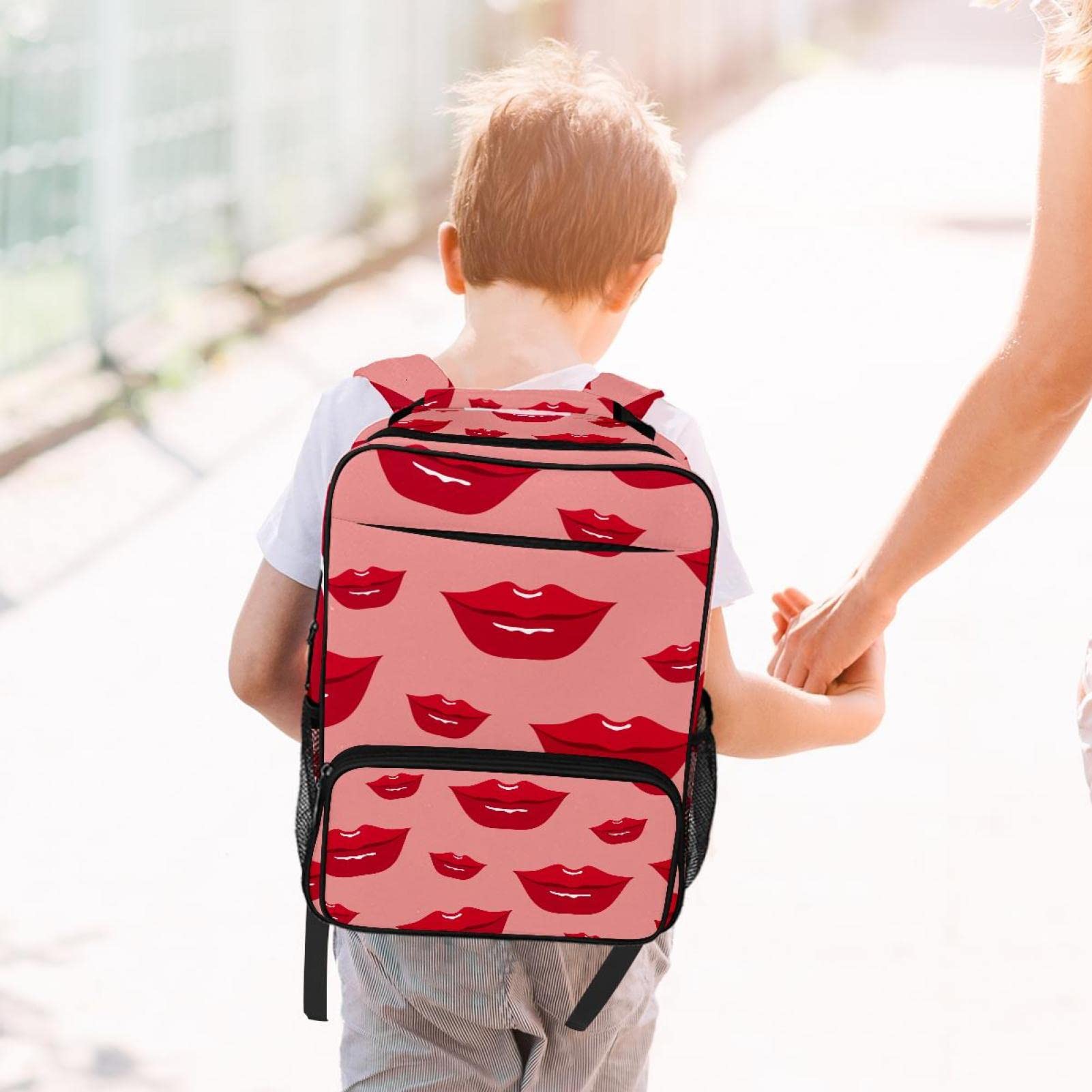 Wytrzymały plecak studenci torba na książki do podróży szkoły na kemping miłośnik muzyki dinozaur moda, Wielokolorowy4