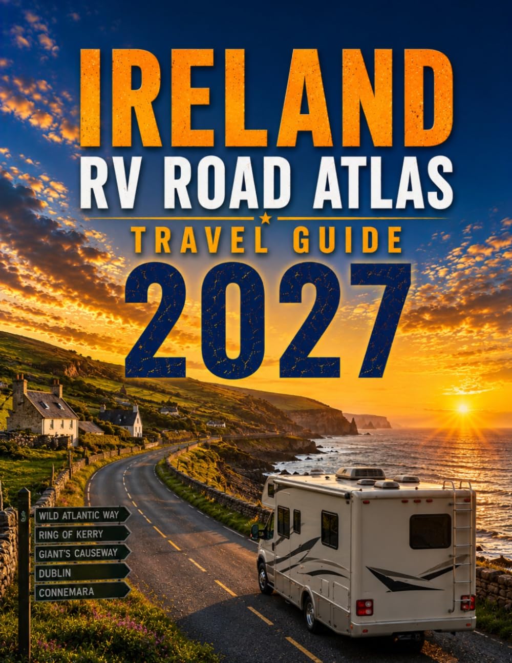 IRELAND RV ROAD ATLAS TRAVEL GUIDE 2027: Scenic Coastal Routes, Trusted Campsites, Historic Villages, Nature Escapes, Local Food Stops, and Smart Trip Planning
