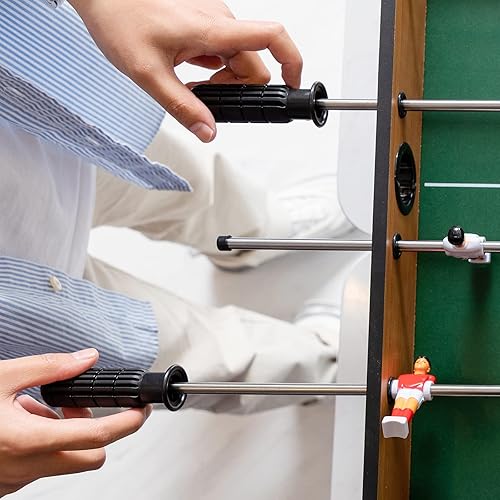 Miniatura 6 de 6 asas de futbolín ''NA'' de repuesto para barras de futbolín de 12 pulgadas, accesorios de mango de mesa de fútbol para casa