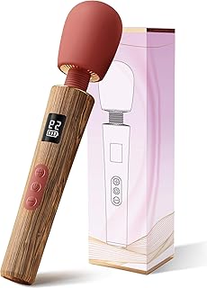Toendi Personal Massagers Woman - Powerful Massage Tools Vbrating Massagers 9 Vibration Modes & 5 Speeds with Flexible Silicone Head, Digital Display, Waterproof Vibrateirs for Women Today Adult