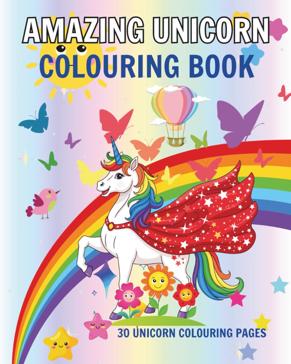 Amazing Unicorn Colouring Book (Colouring Book Series)