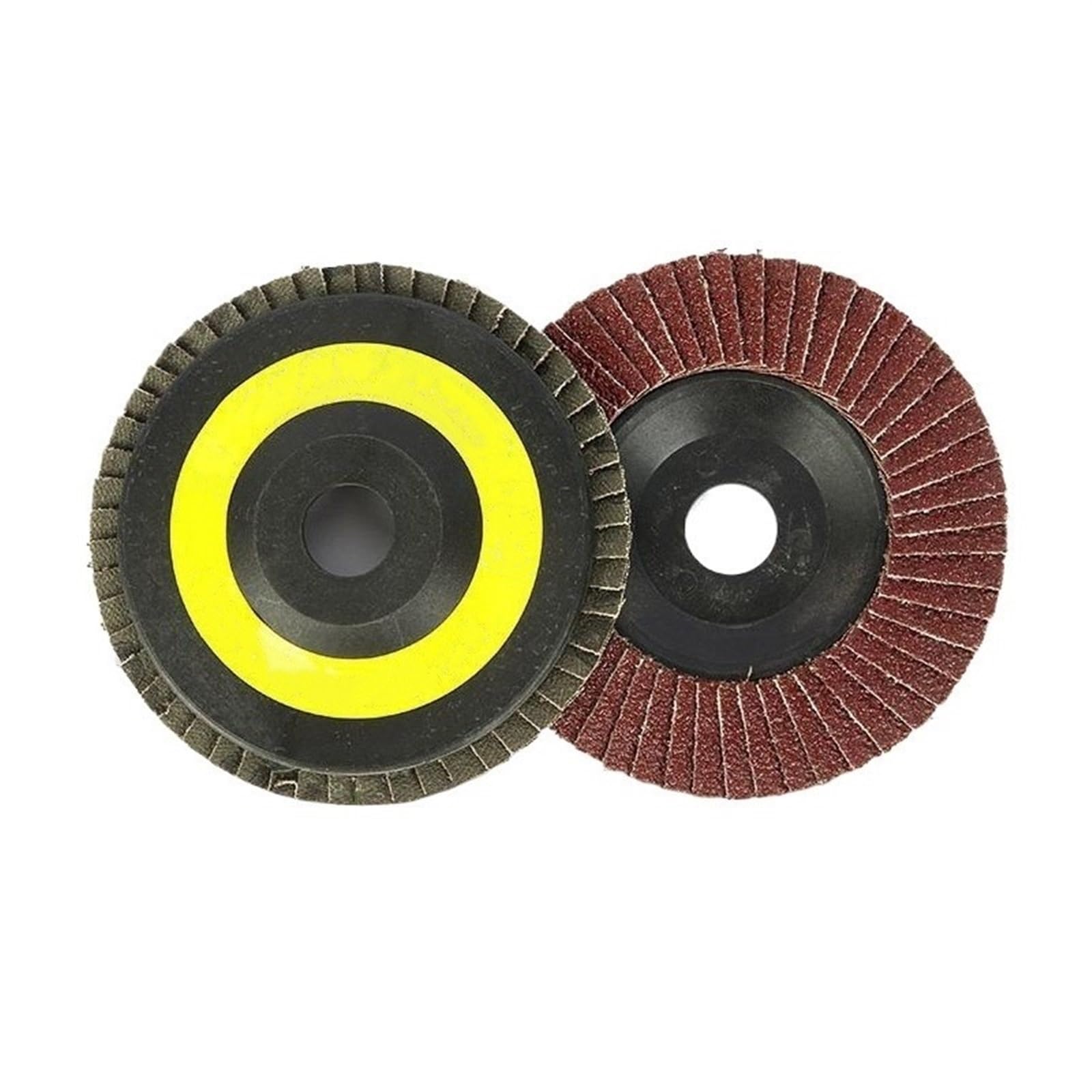 BDAYEK Flap discs 30pcs Red Flap Discs 4 Inch 60 Grit Angle Grinder Grinding Wheels for Sanding and Removal