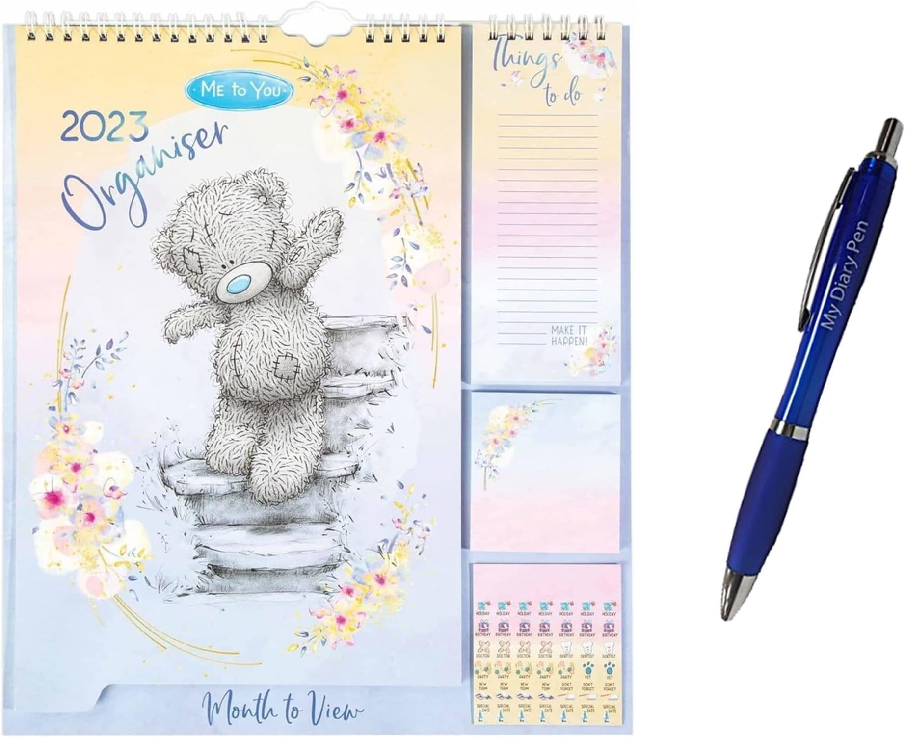 Me to You Classic Household Deluxe Planner 2023 + Exclusive Limited Edition Diary Pen