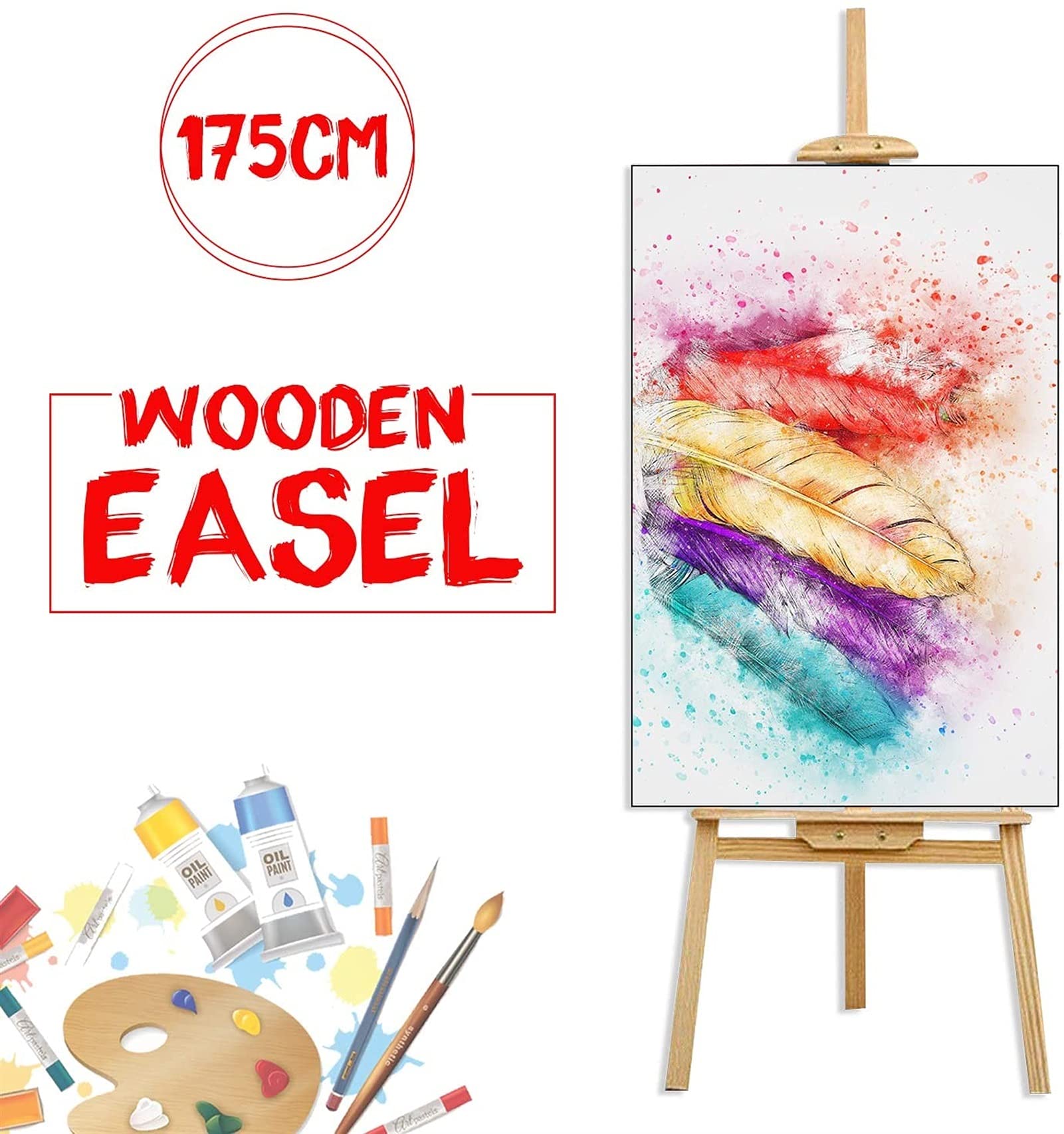 Studio-Staffeleikünstlerkünstlerkunstfahrzeug-Disaplay for den Zeichnung Board Artist Sketching Malerei Display-Staffelei