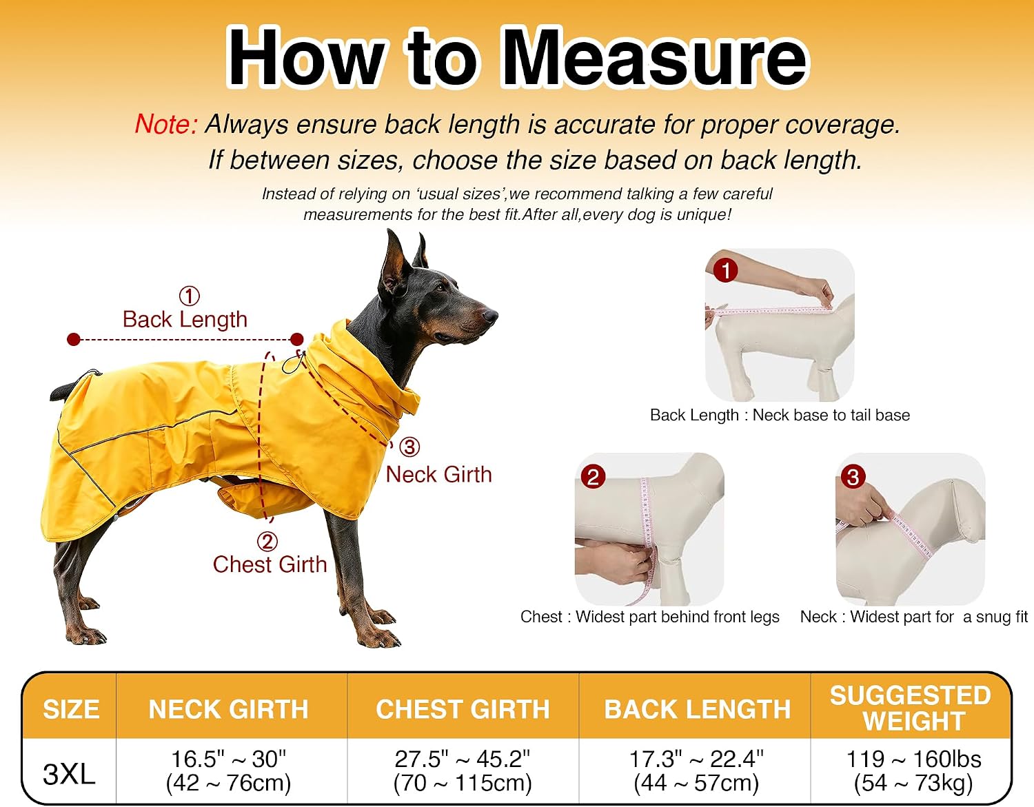 Skmeditec Dog Raincoat with Hood, Waterproof Puppy Rain Coat, Windproof Breathable Jacket with Mesh Lining, Outdoor Hiking Shell Coat for Extra Large Sized Dogs