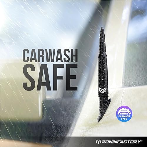 Miniatura 6 de RONIN FACTORY Antena Bullet Chevy Silverado y GMC Sierra Trucks  50 accesorios de antena para camiones Cal  Antirrobo  Seguro para lavado de autos