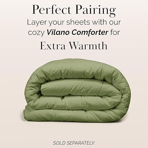 Miniatura 9 de Southshore Fine Living, Inc. Juego de sábanas de 7 piezas para cama King dividida, sábanas de tamaño King divididas de 21 pulgadas con bolsillo