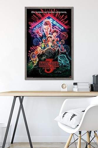 Vista 37 de Trends International - Stranger Things de Netflix: Temporada 3, póster para pared de una hoja, 57 x 86 cm, versión de alta calidad no enmarcada
