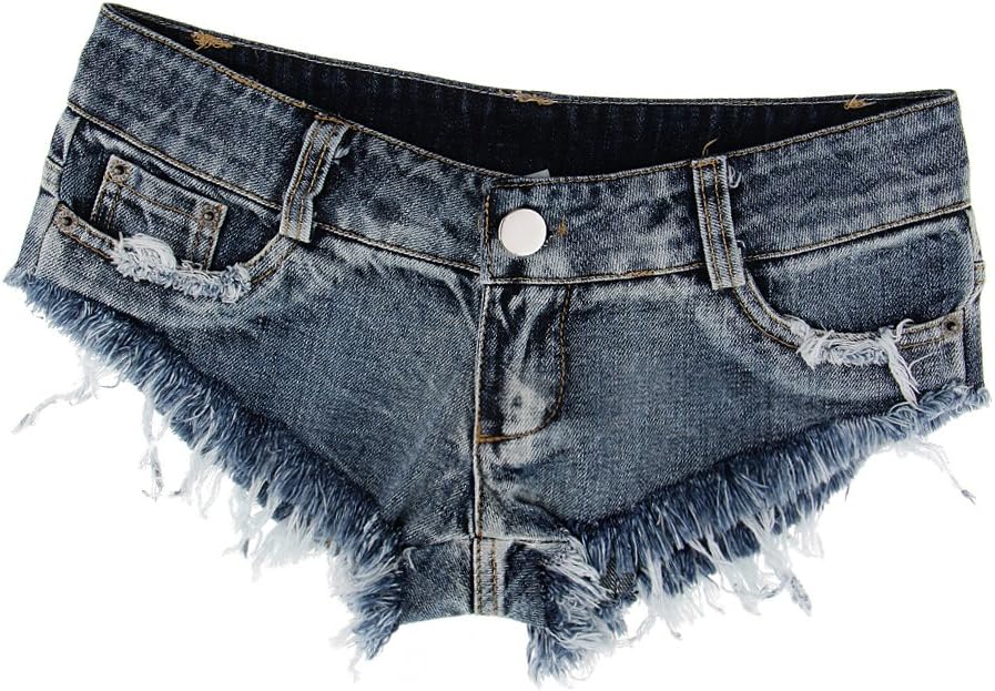 myaddiction Women Slim Fit Low Waist Distressed Jeans Hot Micro Stretchy Denim Shorts L Clothing, Shoes & Accessories | Womens Clothing | Shorts