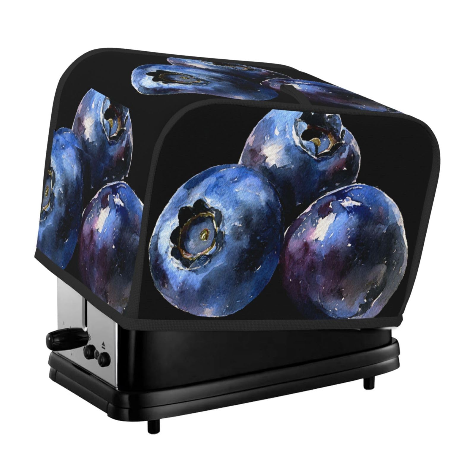 Smazdfxx As Pic 3 Blueberries Toaster Cover 2 Slice Toaster Covers Bread Maker Cover Kitchen Small Appliance Covers Kitchen Accessories