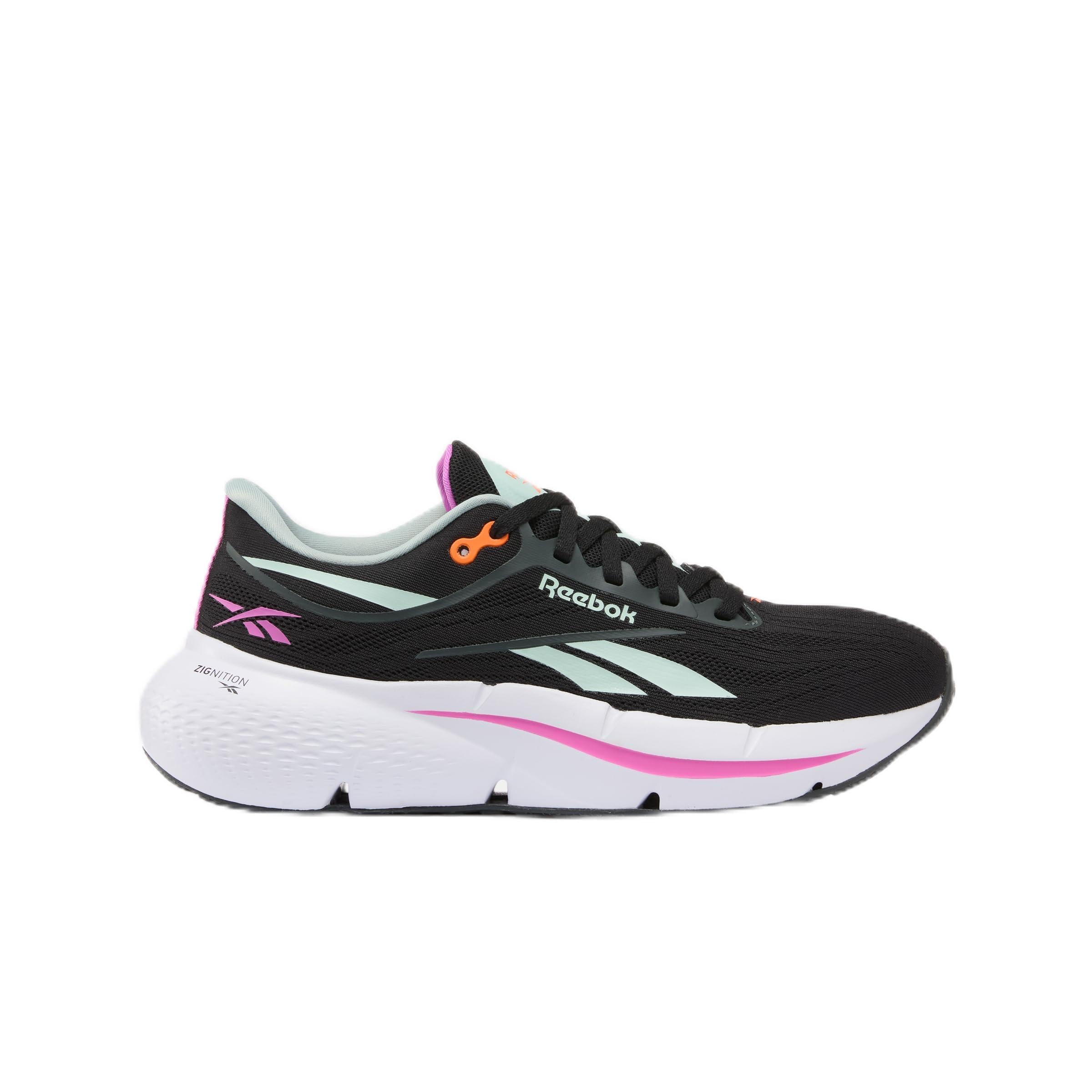 Reebok Women's Zignition Trainers, Black/Tranquil Teal, 37.5 EU
