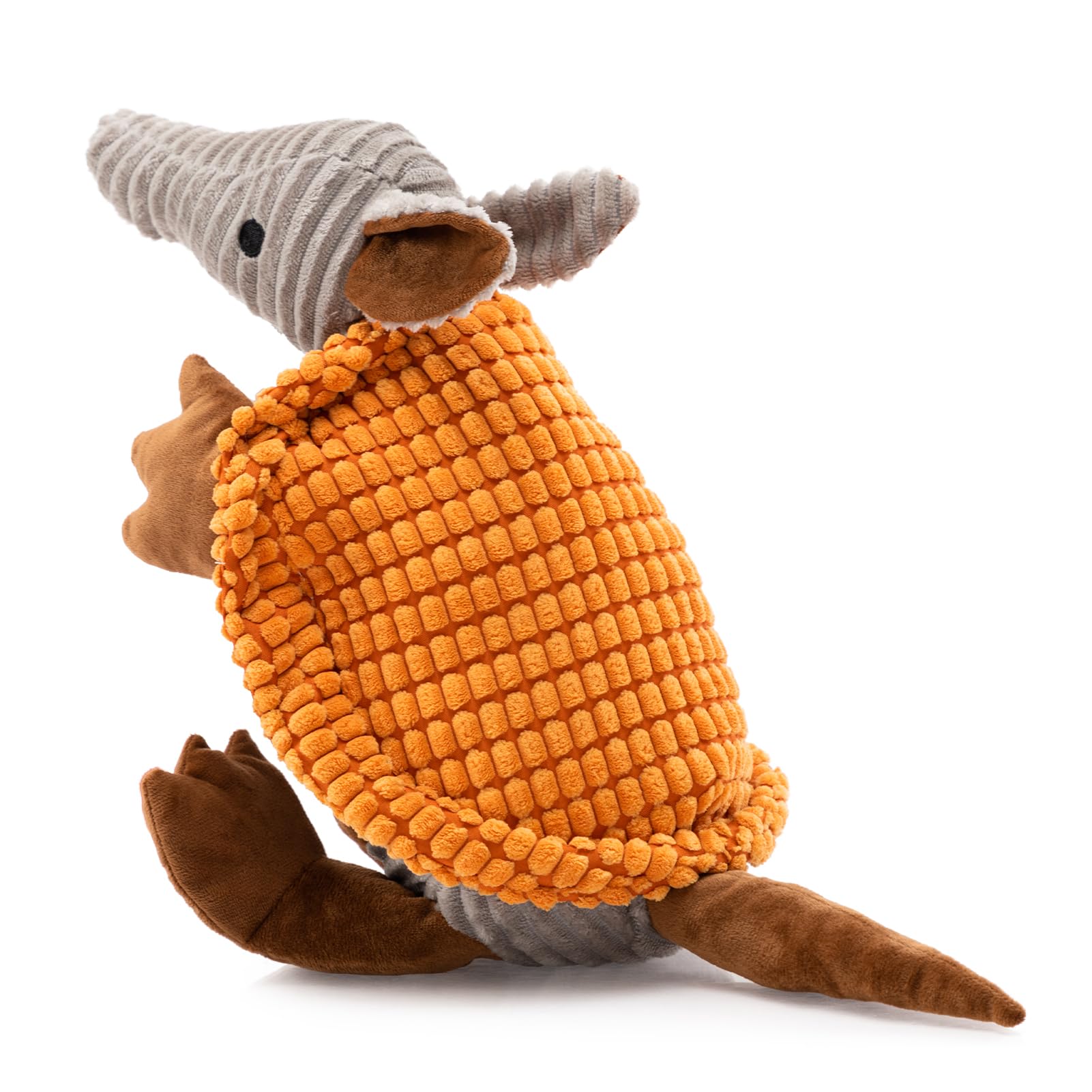 Hollypet Armadillo Squeaky Dog Toys for Medium Large Dogs, 14"
