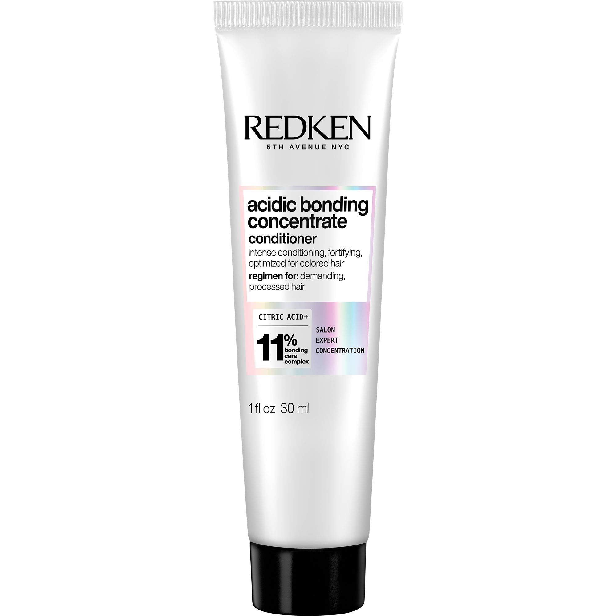 Redken Bonding Conditioner for Damaged Hair Repair | Acidic Bonding Concentrate | For All Hair Types | 1 Fl. Oz.