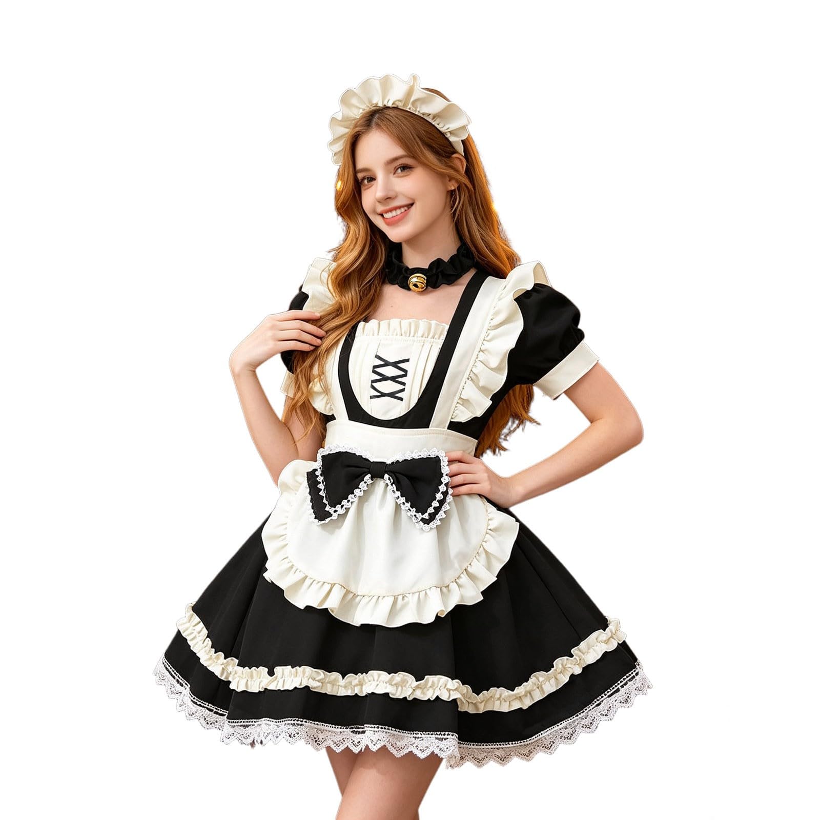 Elegante conjunto disfraz para mujer Classic Attire para cosplay fiestas temáticas.